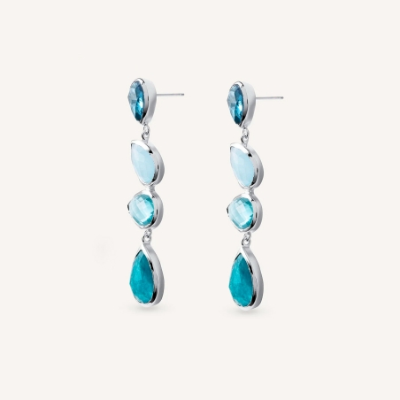 Pendientes Vidal & Vidal Aqua Q3961