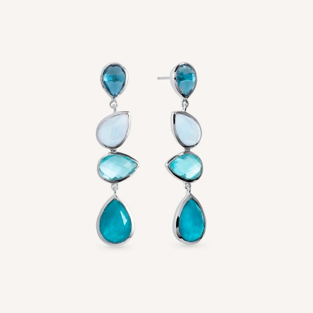 Pendientes Vidal & Vidal Aqua Q3961