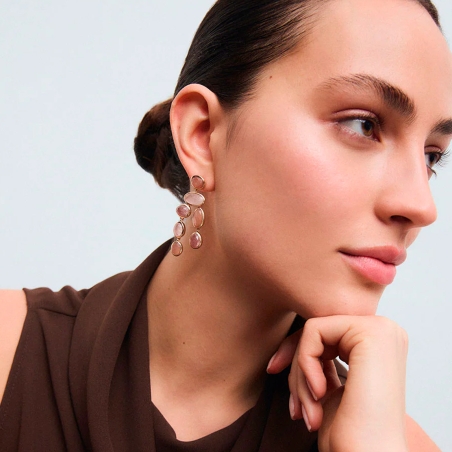 Pendientes Vidal & Vidal Peach X48424