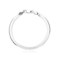 PULSERA "SNAKY" PLATA DE PRIMERA LEY 19 CM