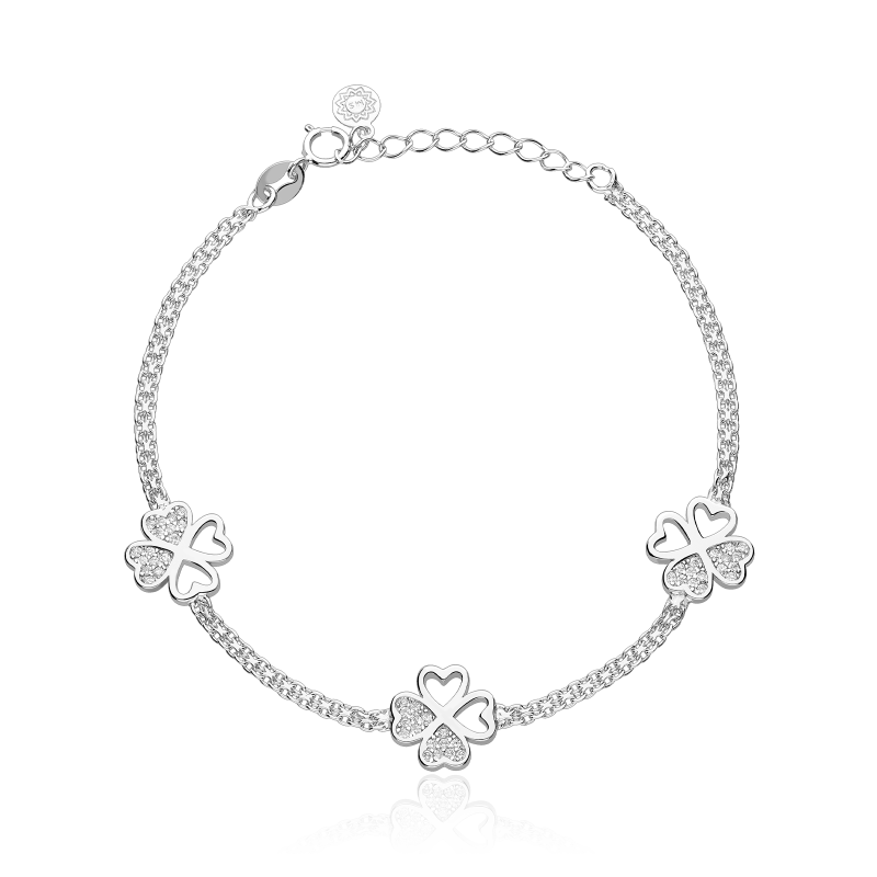 Pulsera Plata primera ley "Mi suerte"