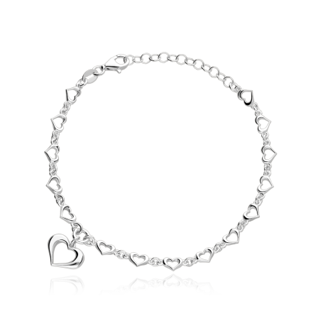 Pulsera Plata primera ley "Samantha"