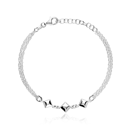 Pulsera Plata primera ley "Carrie":