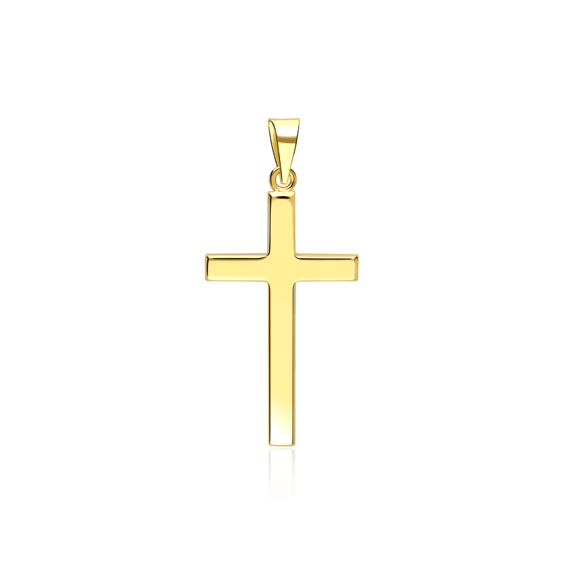 Colgante Cruz Oro 18k "Matías"