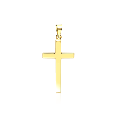 Colgante Cruz Oro 18k "Matías"