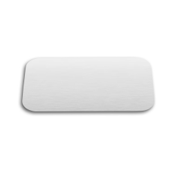 Placa personalizable satinada 100x50cm "Honorífica"