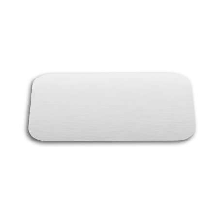 Placa personalizable satinada 100x50cm "Honorífica"