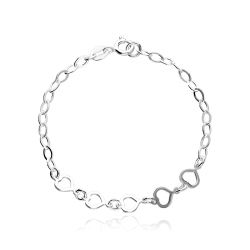 Pulsera Plata de primera ley "Midora"