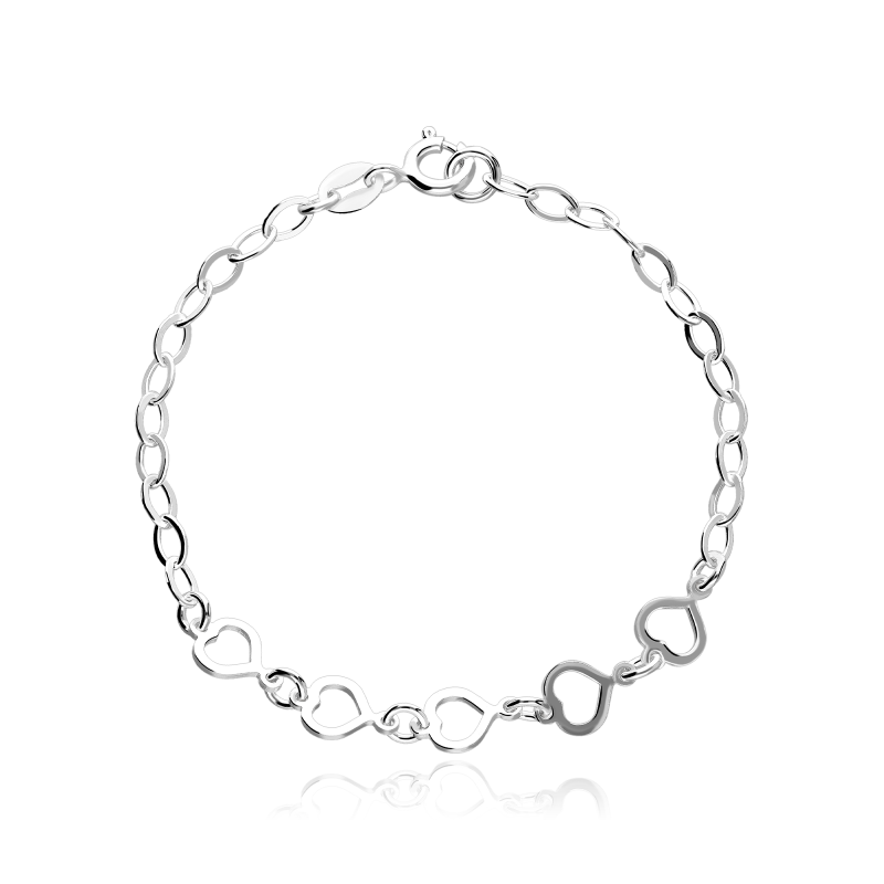 Pulsera Plata de primera ley "Midora"