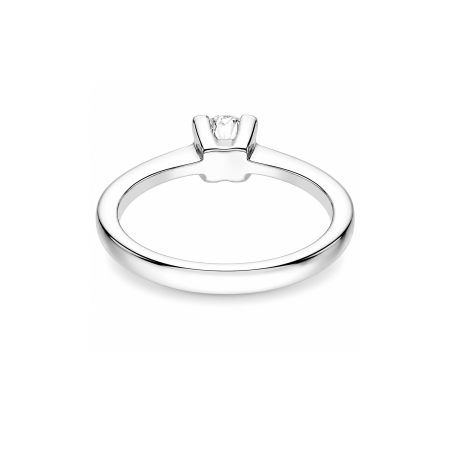 Anillo Plata de primera ley y diamante 0.50cts "Radiance"