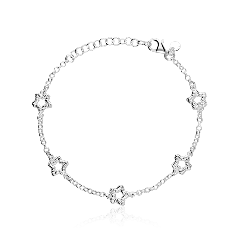 Pulsera Plata de primera ley "Stary"