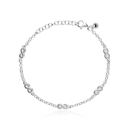 Pulsera Plata de primera ley "Infinity"