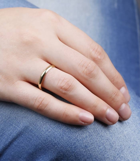Alianza Oro 9k 2.5mm "Wedding Classic"