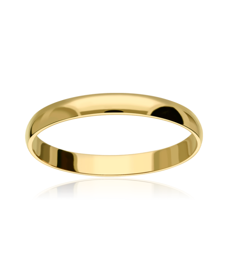 Alianza Oro 9k 2.5mm "Wedding Classic"