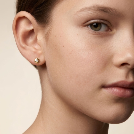 Pendientes Oro 9k y circonitas "Darsila"