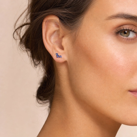 Piercing Oro 18k y circonitas "Riviera"