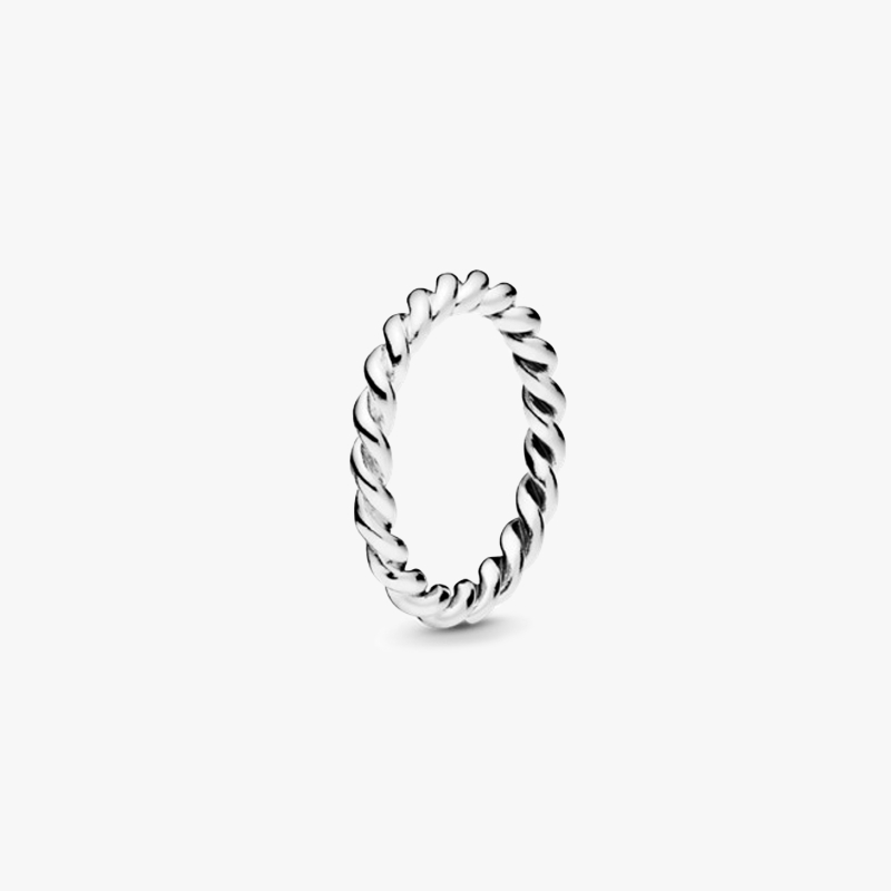 Anillo Pandora trenza 19602
