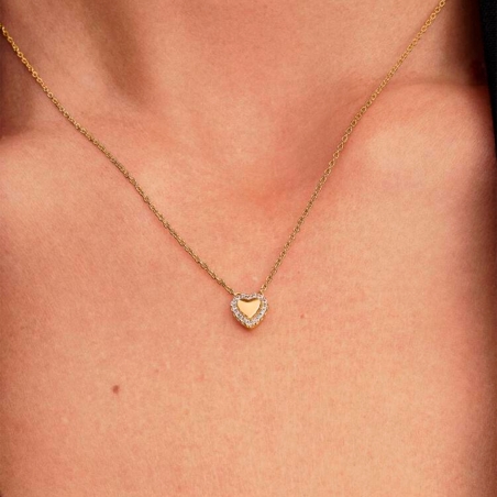 Collar Pandora corazón grabable 364364C01-45
