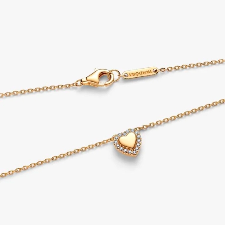 Collar Pandora corazón grabable 364364C01-45