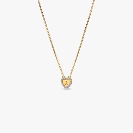 Collar Pandora corazón grabable 364364C01-45
