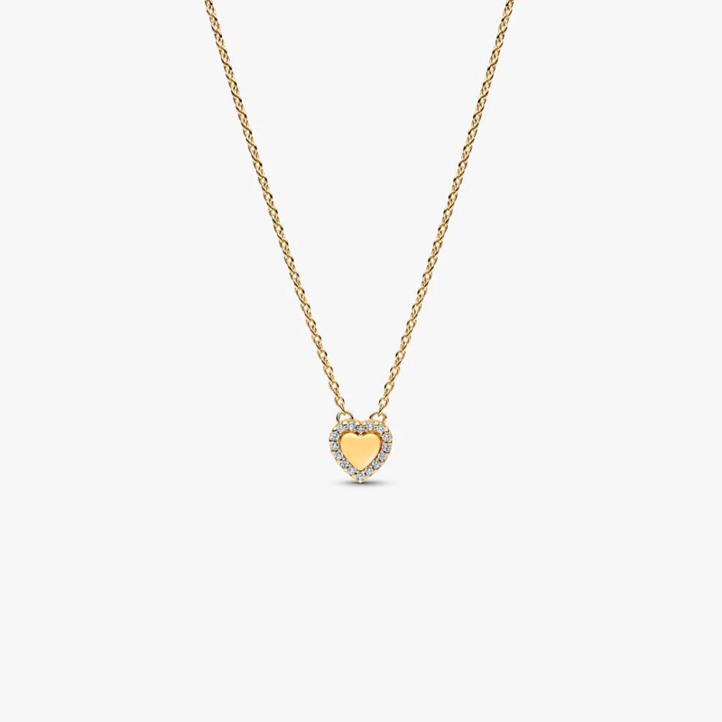 Collar Pandora corazón grabable 364364C01-45