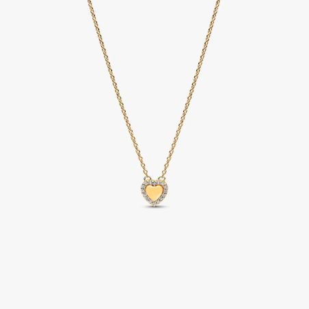 Collar Pandora corazón grabable 364364C01-45