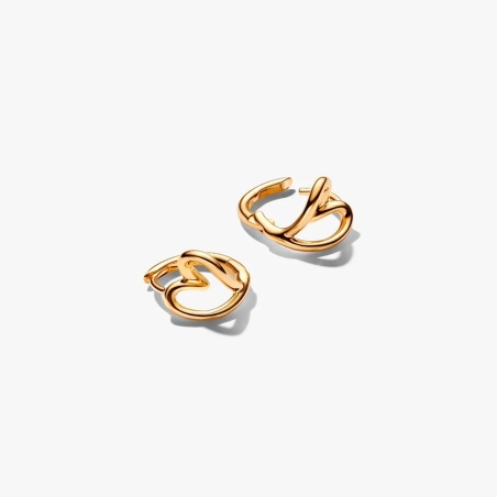 Pendientes Pandora corazón orgánico 264359C00
