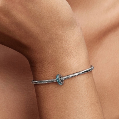 Charm Pandora Cristal azul 791359C01