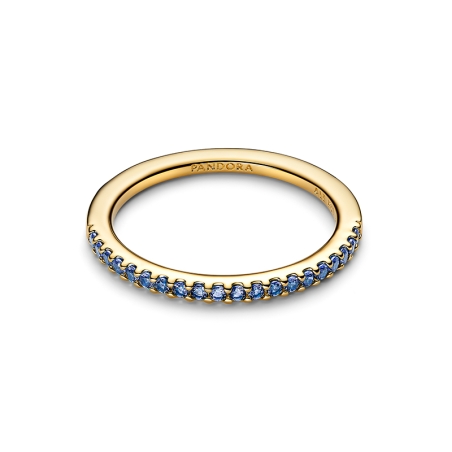 Anillo Pandora Shine Azul 162999C02