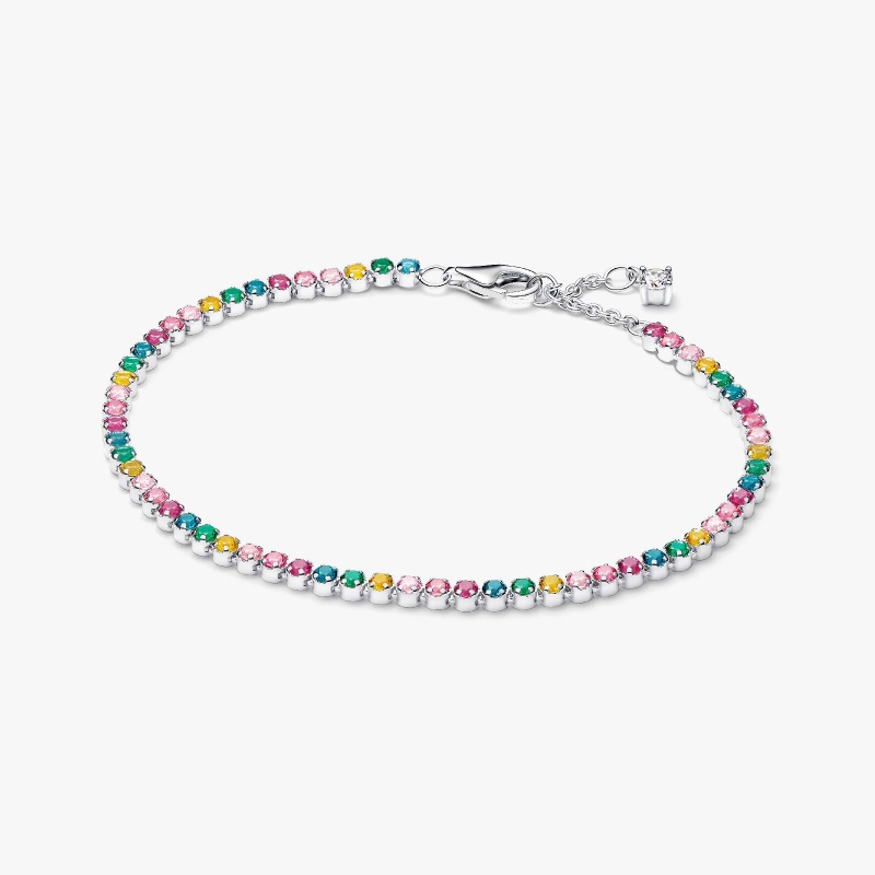 Pulsera Pandora Tennis Arcoiris 593927c03