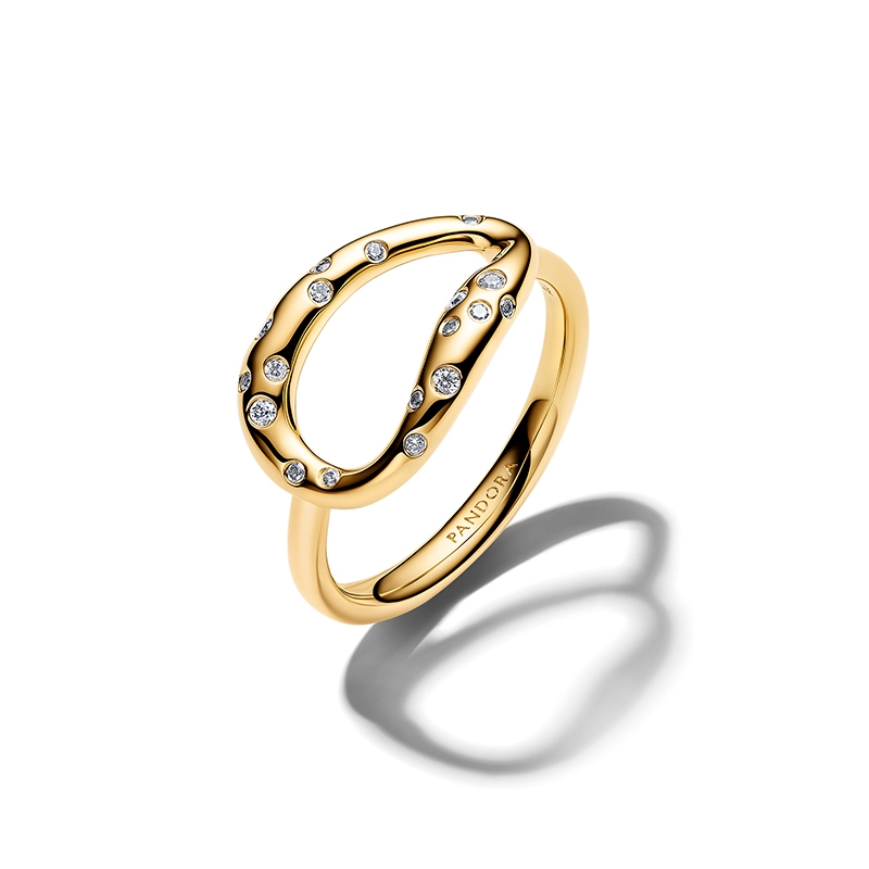 Anillo doble Pandora orgánico 164676C01