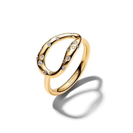 Anillo doble Pandora orgánico 164676C01