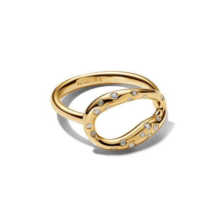 Anillo doble Pandora orgánico 164676C01