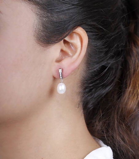 Pendientes Oro 18k y perlas "Mara"