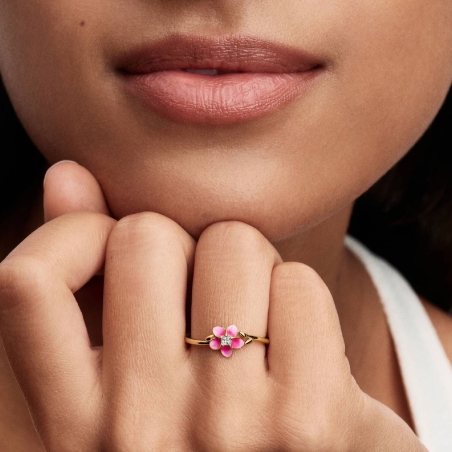 Anillo Pandora Flor Vaiana Disney 163844C01
