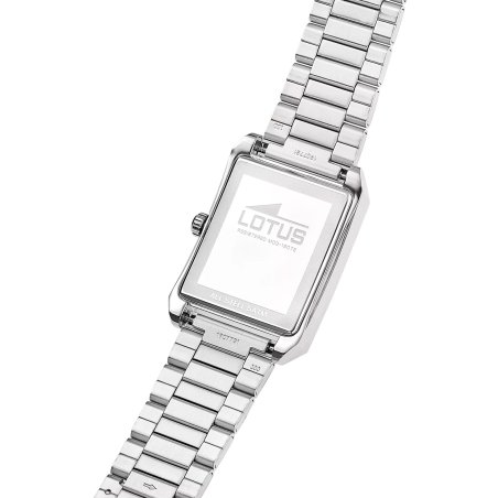Reloj Lotus Square Acero 19076/1