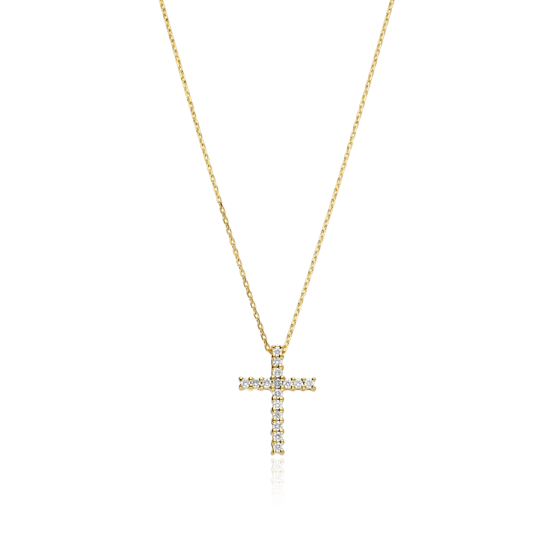Gargantilla Oro 18k y diamantes 0.15cts "Dainara"