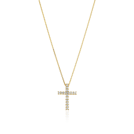 Gargantilla Oro 18k y diamantes 0.15cts "Dainara"