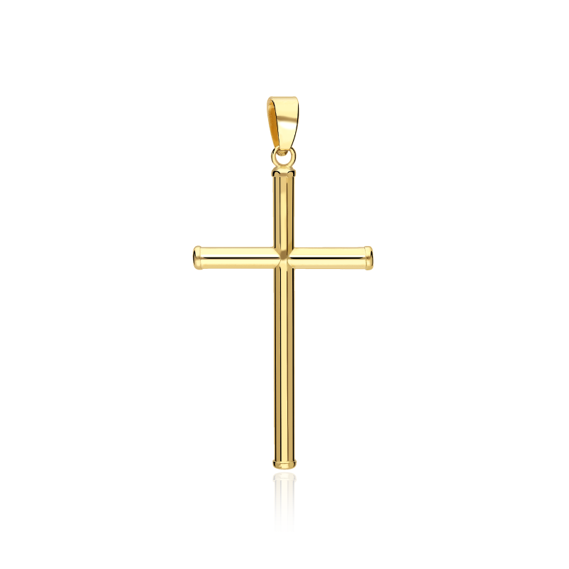 Colgante Cruz Oro 18k "Mariana"