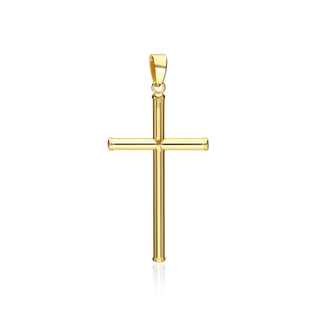 Colgante Cruz Oro 18k "Mariana"