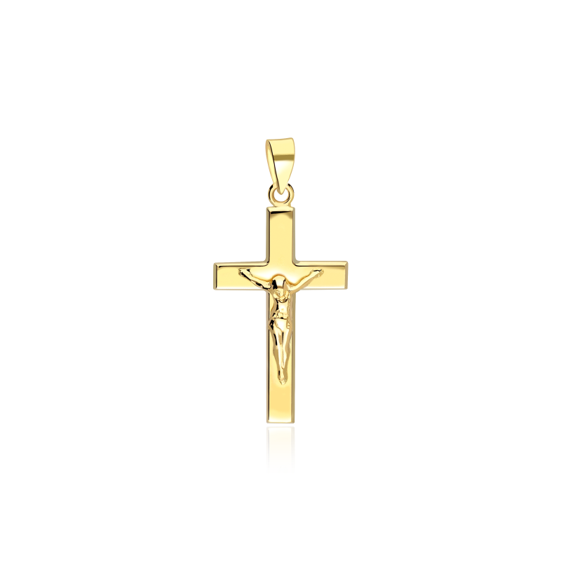 Colgante Cruz Oro 18k "Evangélica"