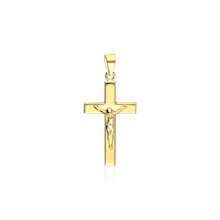 Colgante Cruz Oro 18k "Evangélica"