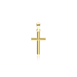 Cruz Oro 18k tubo 18mm "Maiden"