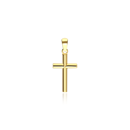 Cruz Oro 18k tubo 18mm "Maiden"
