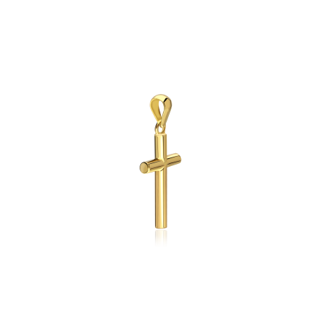 Cruz Oro 18k tubo 18mm "Maiden"