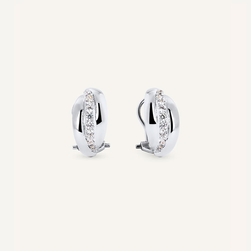 Pendientes Vidal & Vidal Semiluna Grueso Q3993