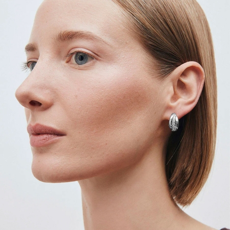Pendientes Vidal & Vidal Semiluna Grueso Q3993