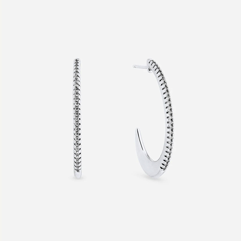 Pendientes Vidal & Vidal Maxi Semiluna Nux Q3997