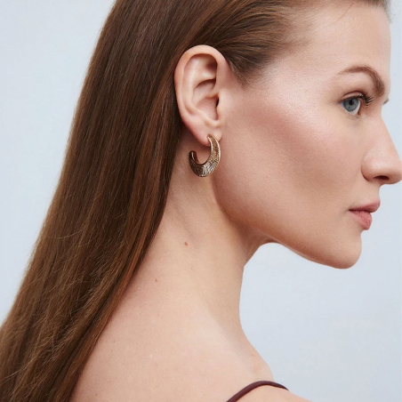 Pendientes Vidal & Vidal Semiluna X48448