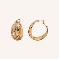Pendientes Vidal & Vidal Aros Tiras G3586